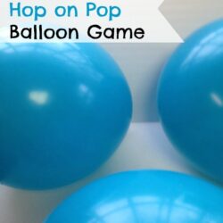 Hop on Pop Balloon Game - The Frugal Navy Wife