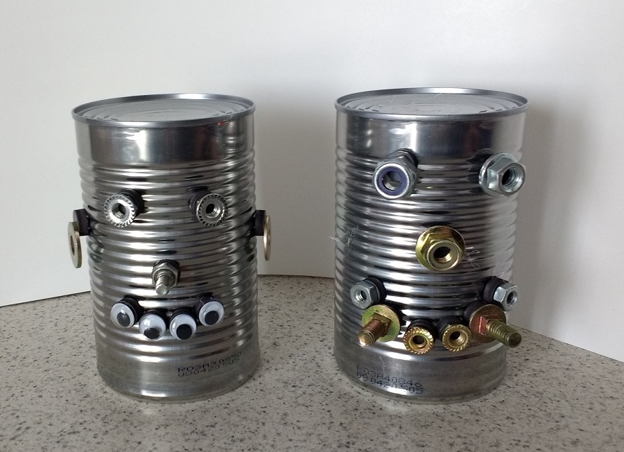 Tin Can Robots Craft For Kids To Keep Busy When You Need It Tin can robots craft for kids to keep busy when you need it