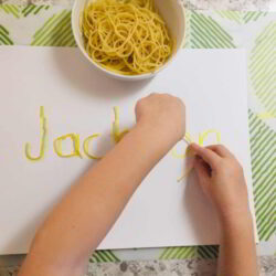 Spaghetti Letters Writing (Hands On As We Grow)