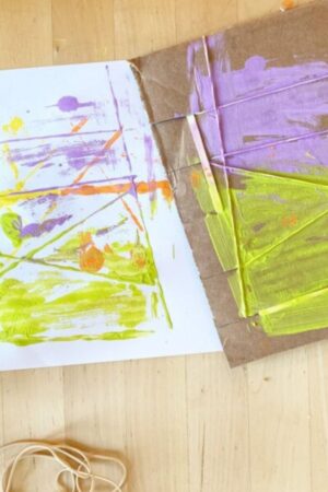 Easy Cardboard String Art for Kids - Hands On As We Grow®