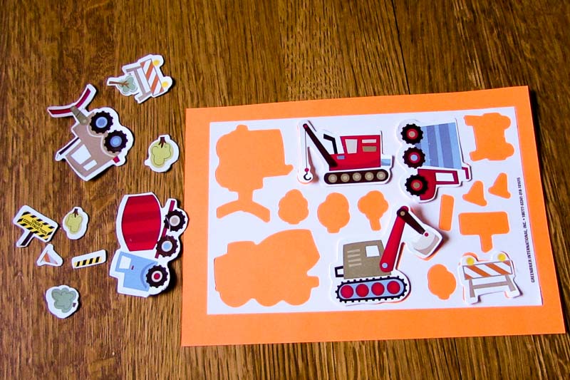 Sticker DIY Puzzle Game for Matching Fun for Kids who love stickers