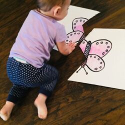 DIY Cardboard Puzzle for Toddlers