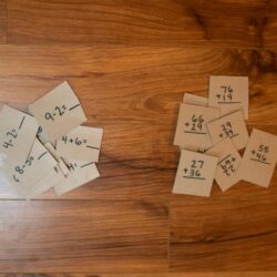 Math Equations Cereal Box Puzzle
