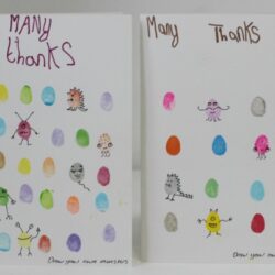 Fingerprint Thank You Cards - The Mad House