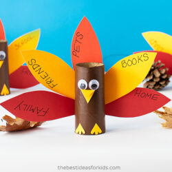 Thankful Toilet Paper Turkey - The Best Ideas for Kids