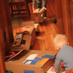 DIY Box Train - Hands On As We Grow