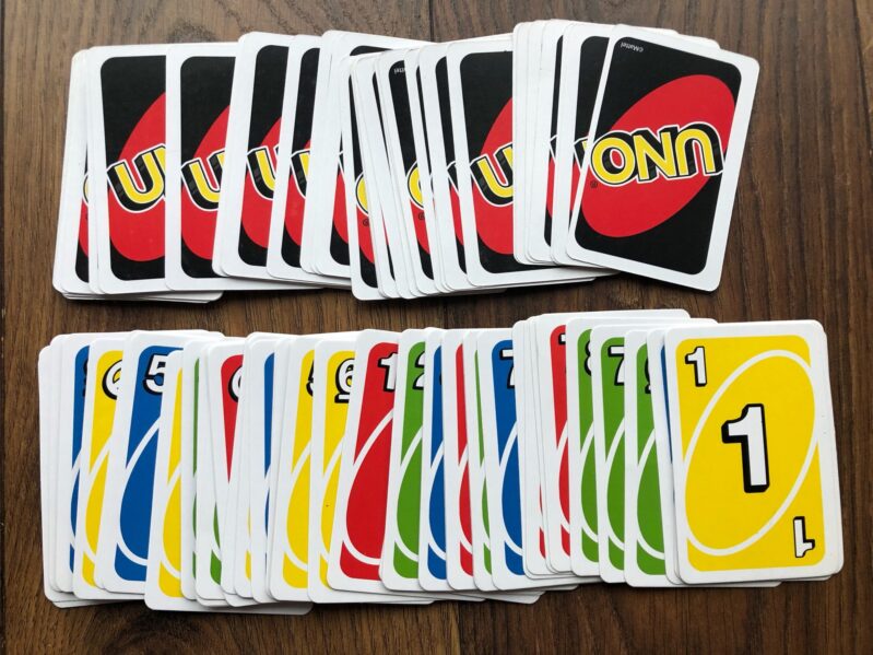 There are so many games to play with Uno cards, and they're all great for young kids to learn numbers and colors! 