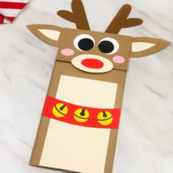 Paper Bag Reindeer - Simple Everyday Mom