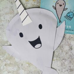 Paper Plate Narwhal - Crafts On Sea