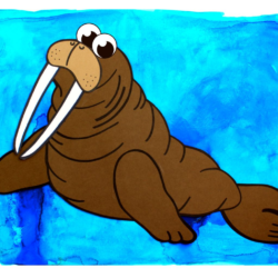 Printable Walrus - Simple Mom Project
