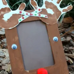 Reindeer Picture Frame - The Educators Spin On It