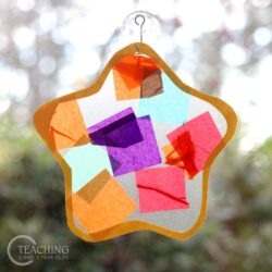 Star Suncatcher - Teaching 2 and 3 Year Olds