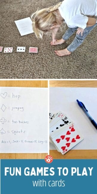 Try this no-prep indoor energy buster of fun games to play with cards that are perfect for indoor days - with tons of ways to play!