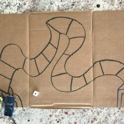 Cardboard Board Game - Hands On As We Grow