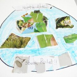 Earth Collage - Kitchen Counter Chronicle