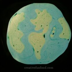 Earth Day Pancake - Creative Food