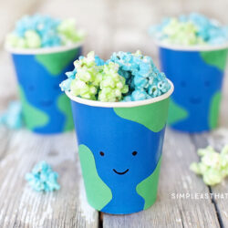 Earth Day Popcorn - Simple As That Blog