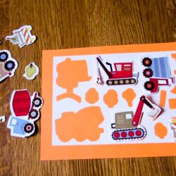 DIY Sticker Puzzle for Kids