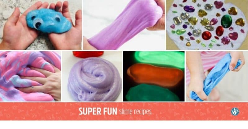 The EASIEST Homemade Slime Recipe (3-Ingredients!) - I Heart Naptime