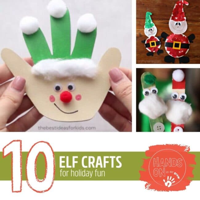 adorable elf crafts for holiday fun!