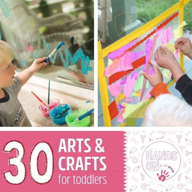 What Toddler Crafts & Art Projects Can We Do? 30 Ideas to Try