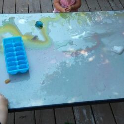 Scented Ice Activity for Sensory Play