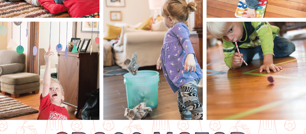 30 gross motor activities for preschooler that are on the go all the time.