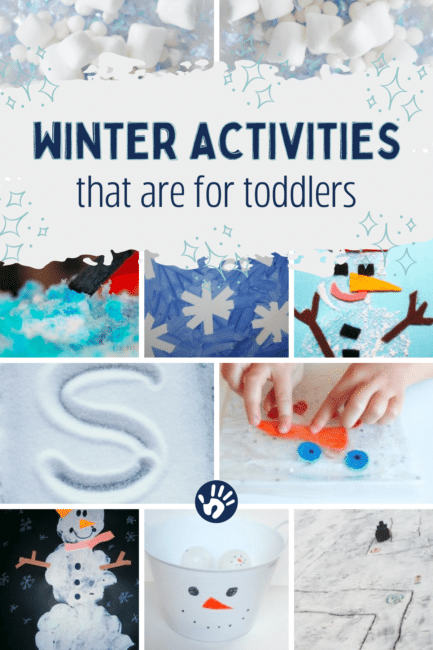 Snowflake Crafts For 2 and 3 Year Olds - No Time For Flash Cards