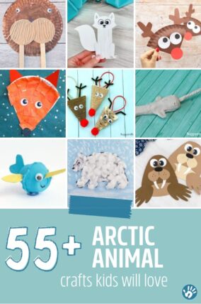 More than 55 arctic animal crafts to do with your kids!