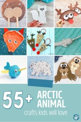 More than 55 arctic animal crafts to do with your kids!