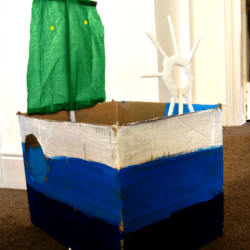 Cardboard Box Boat - Nurture Store