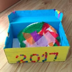 Simple Cardboard Box Activities and Crafts for Kids - Little Fish