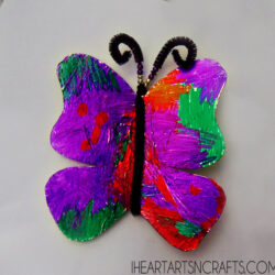 Foil Butterfly - I Heart Arts N Crafts