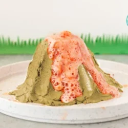 Ketchup Volcano - Kindergarten Worksheets and Games