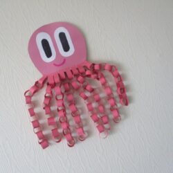 Paper Chain Octopus - The Madhouse Mummy
