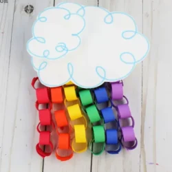 Paper Chain Rainbow - Brilliant Little Ideas