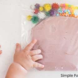 Play Doh Sensory Bag - Simple Fun 4 Kids