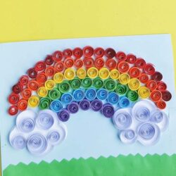 Quilled Rainbow - Artsy Craftsy Mom