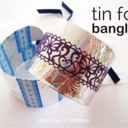 Tin Foil Bangles - Best Toys 4 Toddlers