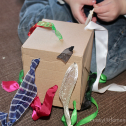 Easy DIY Wrapping Paper Ideas - Messy Little Monster