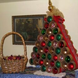 Toilet Paper Roll Christmas Tree