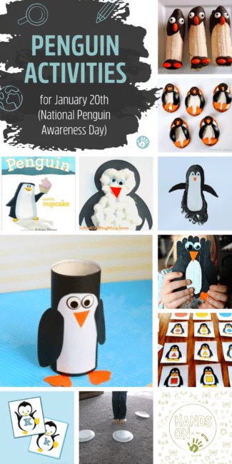 Hands-on penguin activities for preschoolers! Explore fun learning & play ideas for a winter wonderland at home or in the classroom.