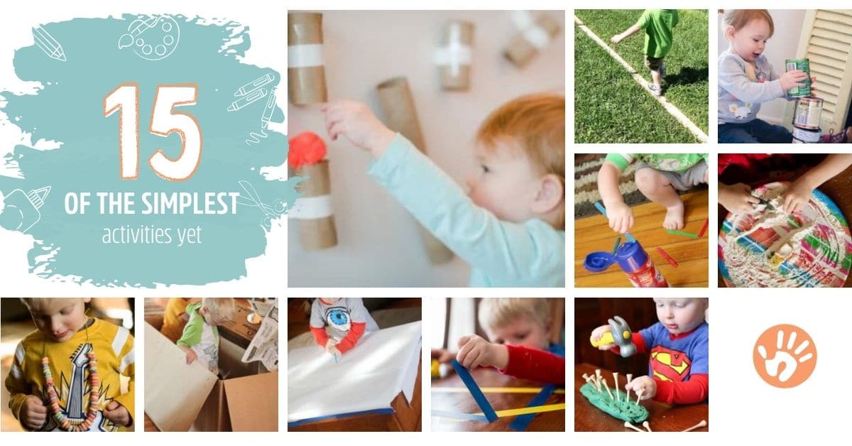 15 Surprising Low-prep Activities for Toddlers - Playtivities