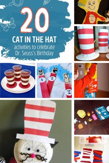 20 Cat in the Hat Activities for Preschoolers