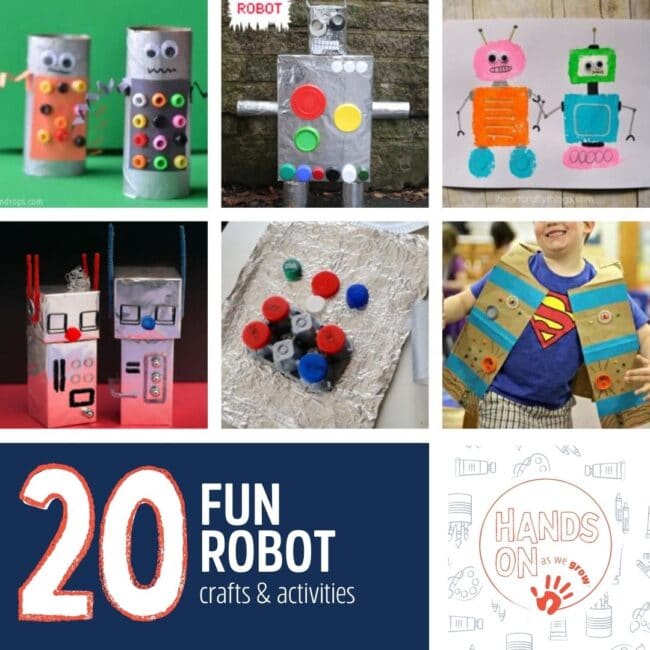 Beep, beep, beep, the Robots are coming! If you have a robot lover, you'll love these robot activities and crafts to make together.