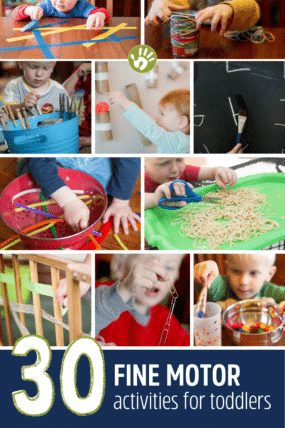 Simple fine motor activities for toddlers