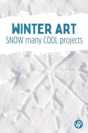 winter art snow many cool projects