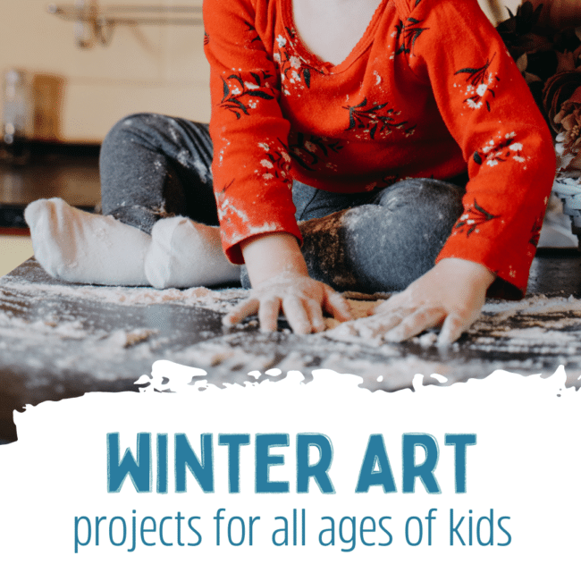 winter art projects for all ages of kids