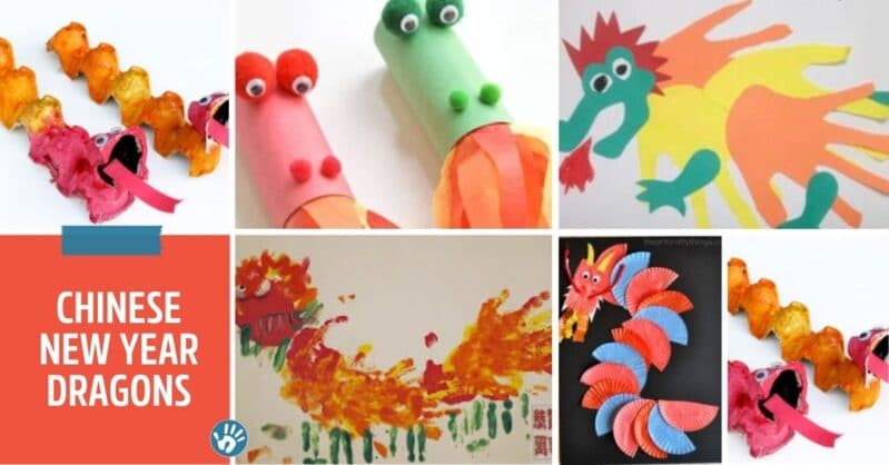 Chinese New Year Dragon Craft - Oh Creative Day