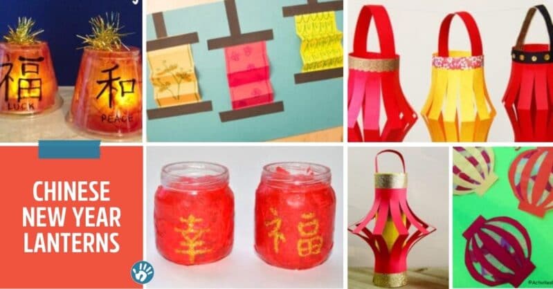 DIY Lanterns, 50 Beautiful Holiday Decorations for Lunar New Year